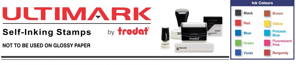 Ultimark Self-Inking Stamps Large Sizes