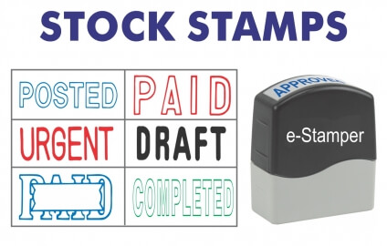 Stock Title Stamps