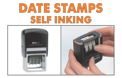 Self Inking Date Stamps