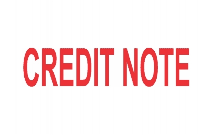 CREDIT NOTE